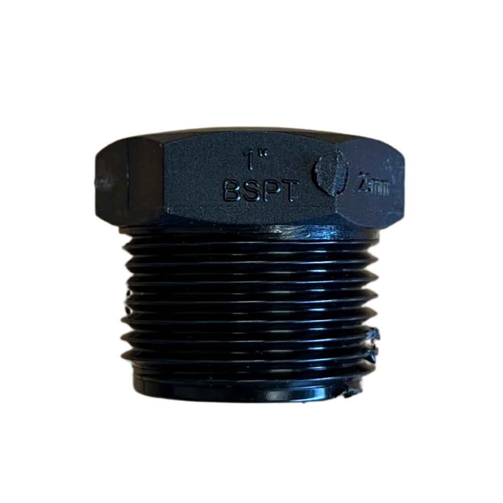 1" BSP x 25mm Plug