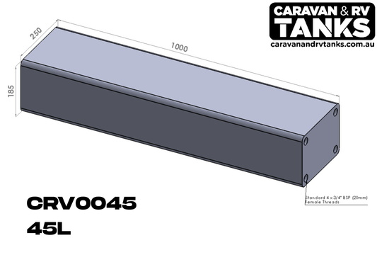 Caravan & RV Tank 45L [CRV0045]