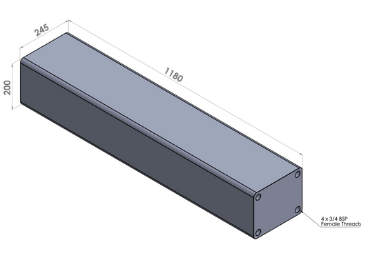 Caravan & RV Tank 50L [CRV0050]