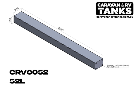 Caravan & RV Tank 52L [CRV0052]