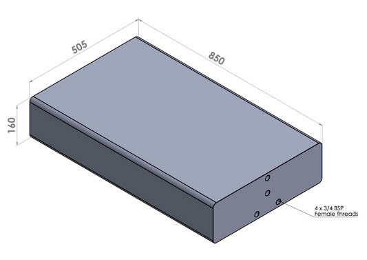 Caravan & RV Tank 60L [CRV0066]
