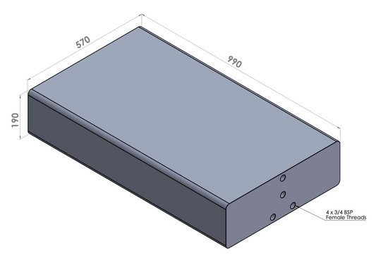 Caravan & RV Tank 94L [CRV0094]