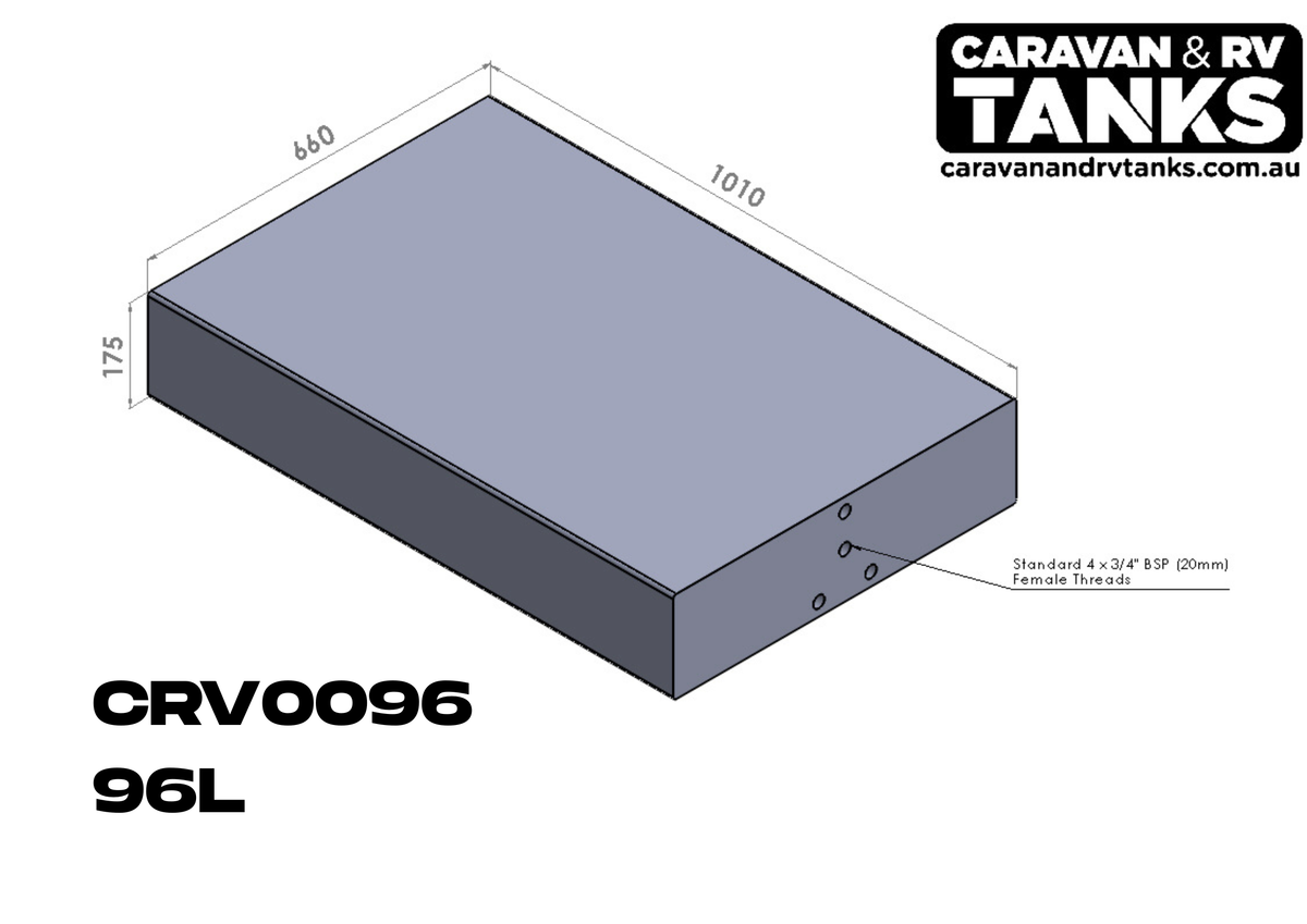 Caravan & RV Tank 96L [CRV0096]