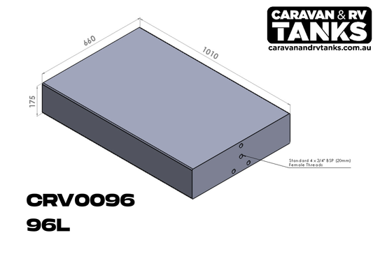 Caravan & RV Tank 96L [CRV0096]