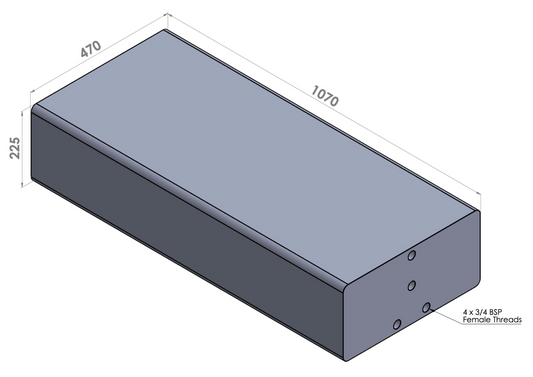 Caravan & RV Tanks 104L [CRV0104]